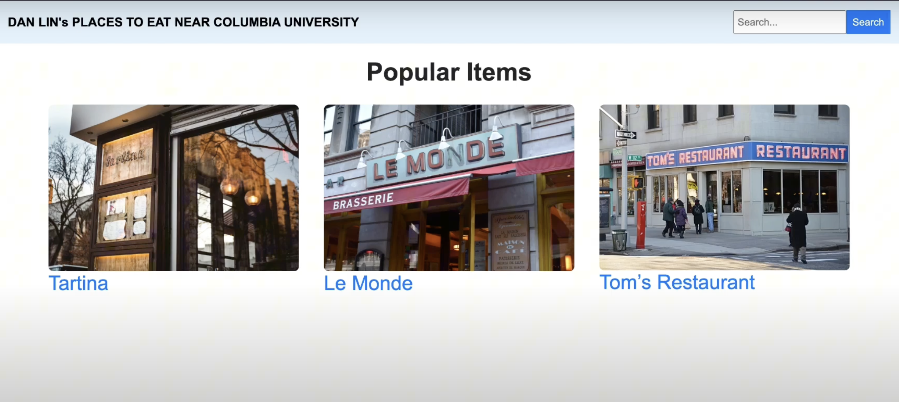 Project 3 Screenshot